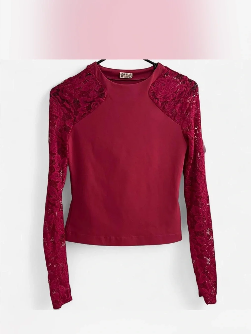 Free People No Excuses Long Sleeve in Sangria